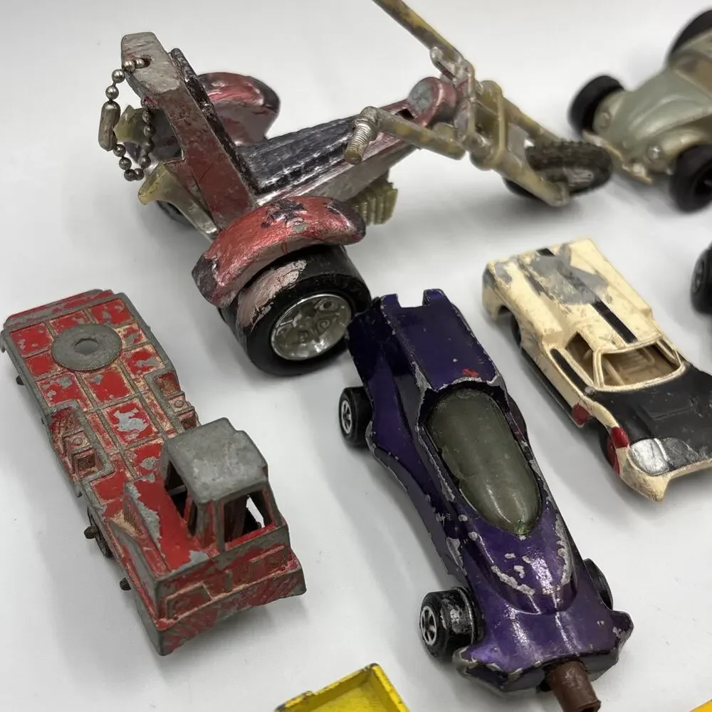 Vintage Mixed Lot Matchboxes Hot Wheels Diecast Vehicles